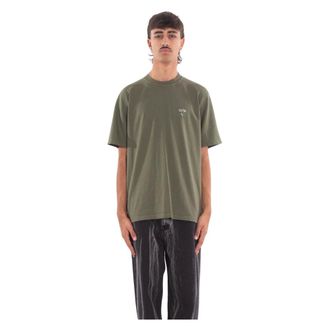 Arte T-Shirts, male, Green, Size: M Heart Embro Tee