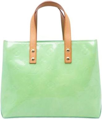 Louis Vuitton Pre-owned Reade PM - Dames - Vintage Handtas - Groen - ONE Size - Leer - Vintage