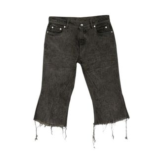 Rick Owens Mujer, Pantalones cortos, Gris, Talla: W26