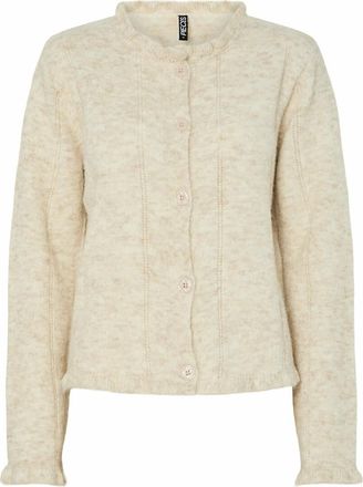 Pieces Gebreid vest met knopen