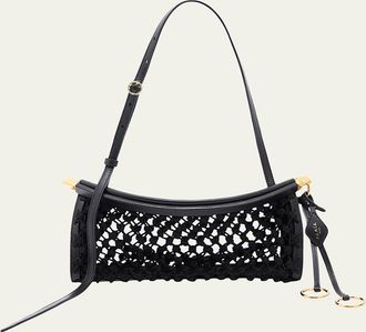 Alaia Le Click Small East-West Shoulder Bag