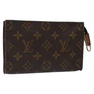 Louis Vuitton Pre-owned Tela pouches - - Pre-owned - Donna - Marrone - ONE SIZE