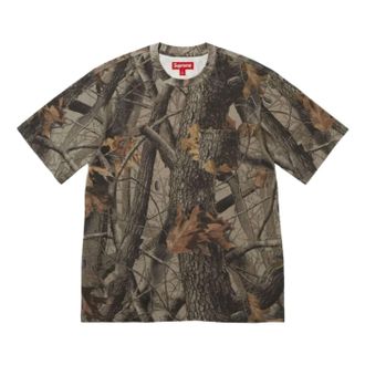 SUPREME SS26 S/S Pocket T-Shirt Woodland Camo SUP-SS26-141-CAM