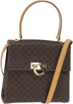 Celine Pre-owned Handbags, female, Brown, Size: ONE SIZE Pre-owned Vintage Plastic Bag