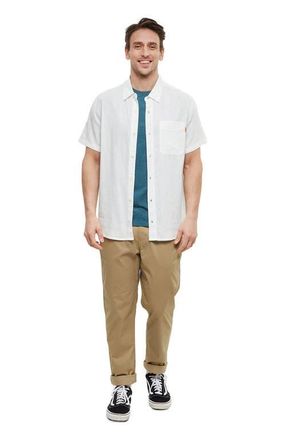 tentree Dundas Shirt in Undyed at Nordstrom, Size Xx-Large