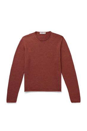 Inis Meáin Wool and Linen-Blend Sweater