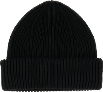Lanvin Cappello a coste - Nero