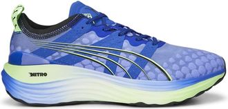 Puma Mens Foreverrun Nitro Sneaker, Blue, 7 UK