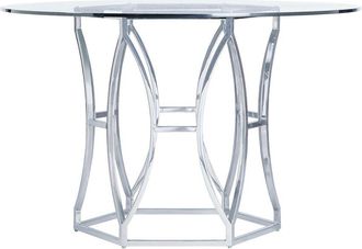 Bernhardt Argent Round Dining Table