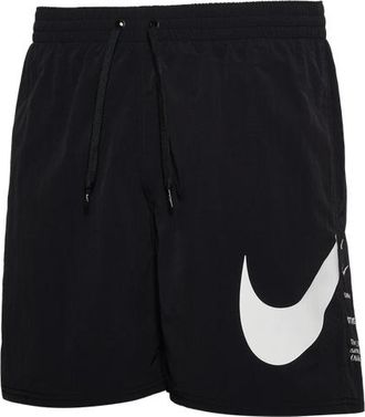 Nike Mens Specs 7 Volley Shorts - Black/White Size XXL