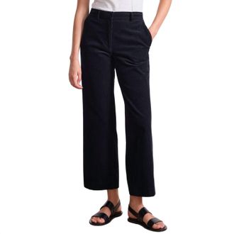 Apiece Apart Sadie Corduroy Trouser In Midnight