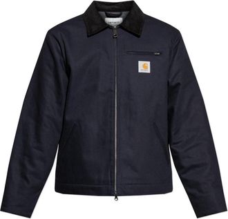 Carhartt Work in Progress Detroit jack - Heren - Zomerjassen - Blauw - L - Katoen - Jassen