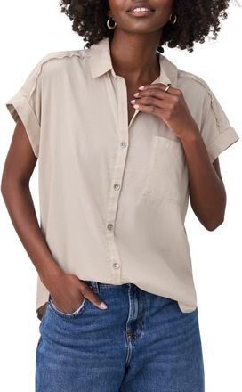 Splendid Paige Button-Up Shirt in Fawn at Nordstrom, Size X-Small