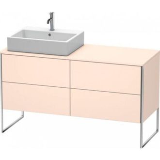 Duravit Mueble Bajo Lavabo Xsquare 778x1400x548m Con Carenado De Iluminaci&oacute;n Li Blanco Brillante
