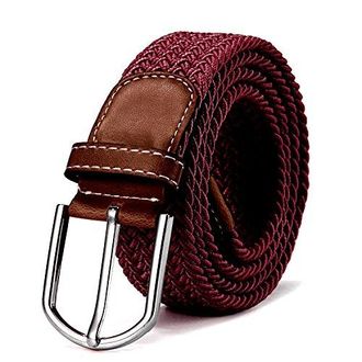 Cravate Homme DonDon Carreaux Crème/Rouge - Coton - 150x6cm - Fait Main - Élégante