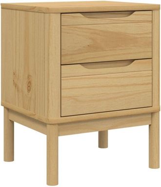 vidaXL Vidaxl - Bedside Cabinet floro Wax Brown 45x39x57 cm Solid Wood Pine