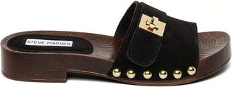 Steve Madden Carrmen Sandal BLACK SUED
