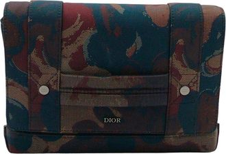 Dior Brown Canvas X Peter Doig Shoulder Bag (Authentic Pre-Loved)
