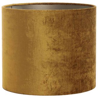 Light & Living Pantalla de l&aacute;mpara - Gemstone - dorado - textil - Light&living