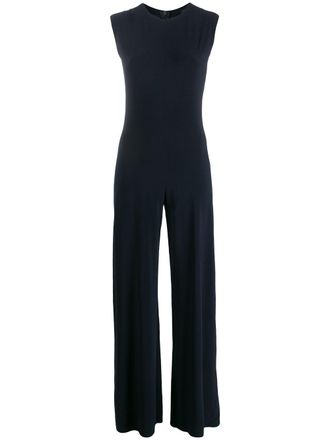 Norma Kamali Womens Sleeveless Jumpsuit