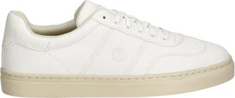 Timberland Lisbon Street Low - Heren - Sneakers - Wit - 46 EU - Katoen - Schoenen