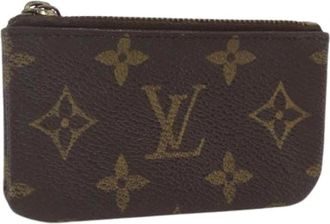 Louis Vuitton Pre-owned Canvas Portemonnee - Dames - Vintage Accessoires - Bruin - ONE Size - Vintage