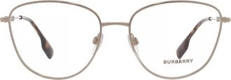 Burberry Virginia Demo Cat Eye Ladies Eyeglasses BE1376 1340 55