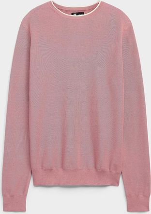 Le 31 Mens Honeycomb knit sweater