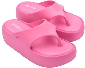 Melissa Free Platform Flip Flop in Pink at Nordstrom, Size 10