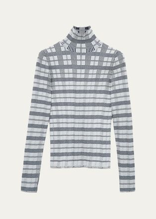 Loewe Printed Turtleneck Top