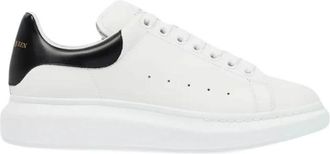 Alexander McQueen Slippers - Heren - Sneakers - Wit - 42 EU - Leer - Schoenen