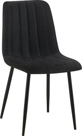 Clp Silla De Comedor Dijon Tela Negro