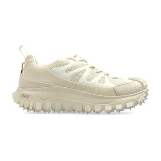 Moncler Trailgrip Amoeba Sneakers - Dames - Sneakers - Beige - 36 EU - Leer - Schoenen