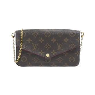 Louis Vuitton Pre-owned Clutches, female, Brown, Size: ONE SIZE Pre-owned Pochette Pouch Shoulder Bag