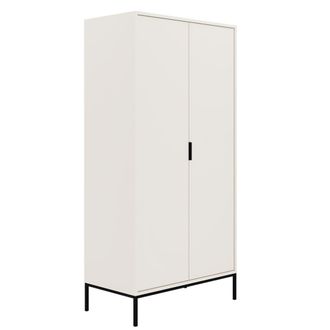 Petits Meubles Armario 2 puertas estratificado Blanco