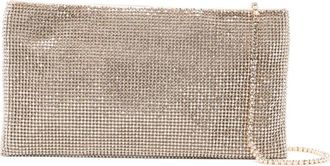 Benedetta Bruzziches Your Best Friend La Petite Embellished Chain Clutch Bag