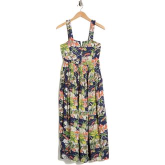 The Great. The Day Break Dress in Surf Jack Print at Nordstrom Rack, Size 3 (Fits Like 12-14 Us)