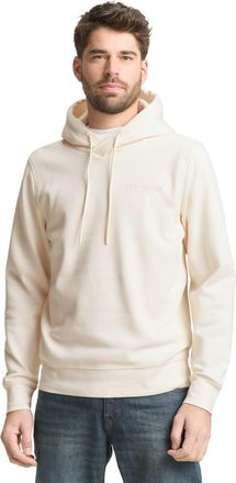 Tom Tailor Hoodie TOM TAILOR, Herren, Gr. XXL, gardenia wei&szlig;, Sweatware, Obermaterial: 70% Baumwolle, 30% Polyester, unifarben, regular fit normal, ohne Ausschni