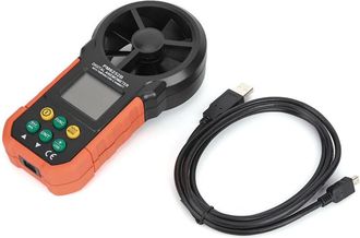 OEM Anem&oacute;metro Digital, Medidor De Velocidad Del Viento, Anem&oacute;metro Port&aacute;til Con Temperatura, Humedad, Interfaz Usb, Para Medir El Volumen De Aire, La Vel