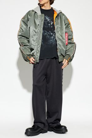 VETEMENTS T-shirt With Print, Mens, Black