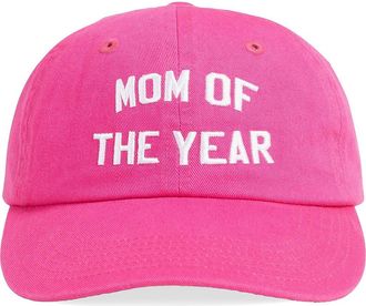 Favorite Daughter Mom of the Year Cotton Twill Baseball Cap in Pink at Nordstrom