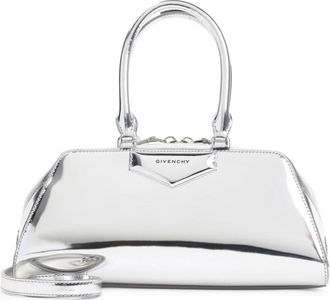 Givenchy Silver Antigona Small Satchel