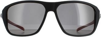 Chopard Rectangle Matte Sandblasted Black Smoke Polarized SCH292