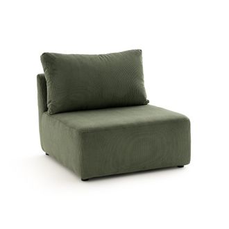 La Redoute Interieurs Modulaire zetel geribd fluweel, Monica