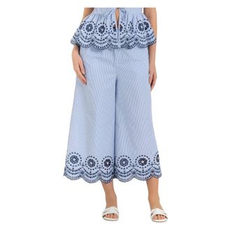 Kocca Wide Trousers, female, Blue, Size: XL Palazzo Trousers