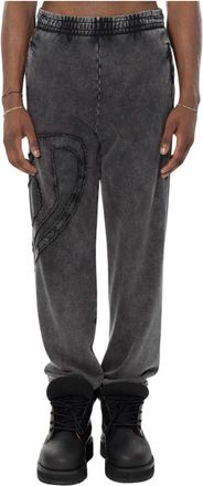 Diesel P-Marky-Den joggingbroek - Heren - Sweatpants - Zwart - XL - Katoen - Broeken