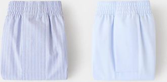 Mango Pack 2 boxer combinati celeste - Uomo - XL - MANGO MAN