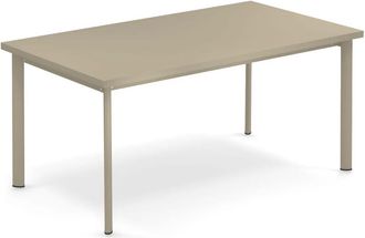 Emu Star Tisch H 75 cm, 160 x 90 cm, taupe