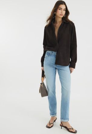 River Island mom jeans in light blue