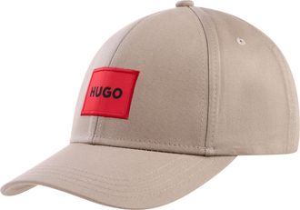 HUGO BOSS Baseball Cap HUGO Men-X 581-RL, Herren, light, pastel braun 237, Twill, Baumwolle, Caps Baseball Cap, mit Markenlogo